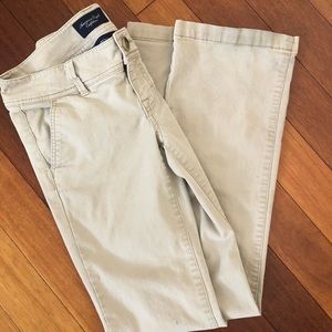 American Eagle Stretch Khaki Pants